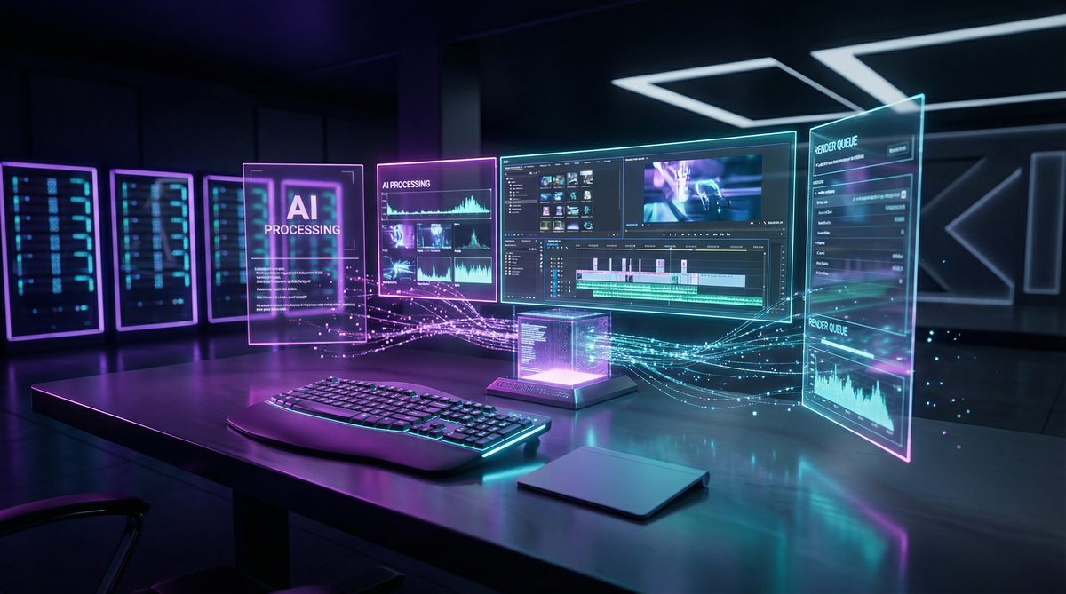 黑丝 AI视频剪辑工作台